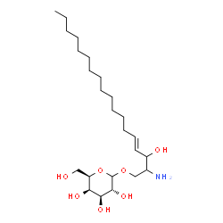 ChemSpider 2D Image | Galactosylsphingosine | C24H47NO7