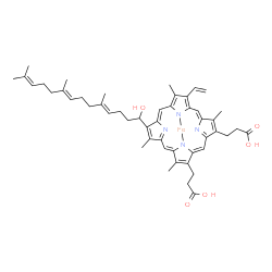 ChemSpider 2D Image | heme o | C49H58FeN4O5
