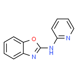 ChemSpider 2D Image | N-(2-Pyridinyl)-1,3-benzoxazol-2-amine | C12H9N3O