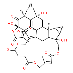 ChemSpider 2D Image | chlorahololide B | C39H40O14