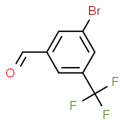 ChemSpider 2D Image | 3-Bromo-5-(trifluoromethyl)benzaldehyde | C8H4BrF3O