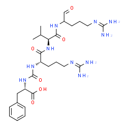 ChemSpider 2D Image | Antipain | C27H44N10O6