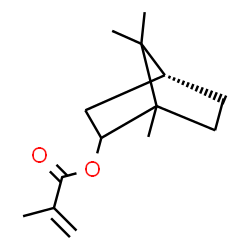 ChemSpider 2D Image | (4R)-1,7,7-Trimethylbicyclo[2.2.1]hept-2-yl methacrylate | C14H22O2