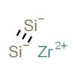 ChemSpider 2D Image | silanidylidynesilanide;zirconium(2+) | Si2Zr