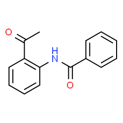 ChemSpider 2D Image | N-(2-Acetylphenyl)benzamide | C15H13NO2
