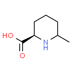 ChemSpider 2D Image | (2R)-6-Methyl-2-piperidinecarboxylic acid | C7H13NO2