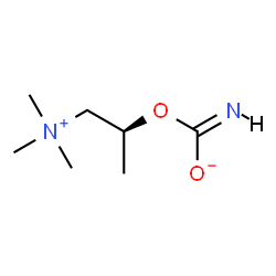 ChemSpider 2D Image | (E)-Imino{[(2S)-1-(trimethylammonio)-2-propanyl]oxy}methanolate | C7H16N2O2