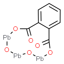 ChemSpider 2D Image | 2,4,6,8,3lambda~2~,5lambda~2~,7lambda~2~-Benzotetraoxatriplumbacycloundecine-1,9-dione | C8H4O6Pb3