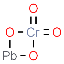 ChemSpider 2D Image | Dioxo[lambda~2~-plumbanediolato(2-)-kappa~2~O~1~,O~1~]chromium | CrO4Pb