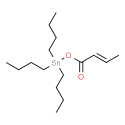 ChemSpider 2D Image | [(2E)-2-Butenoyloxy](tributyl)stannane | C16H32O2Sn
