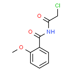 ChemSpider 2D Image | N-(Chloroacetyl)-2-methoxybenzamide | C10H10ClNO3