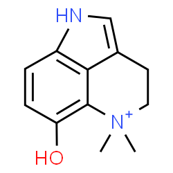 ChemSpider 2D Image | Dehydrobufotenine | C12H15N2O