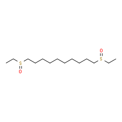 ChemSpider 2D Image | 1,10-Bis(ethylsulfinyl)decane | C14H30O2S2