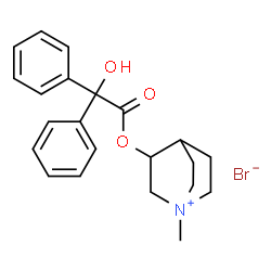 ChemSpider 2D Image | clidinium bromide | C22H26BrNO3
