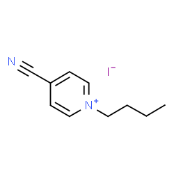 ChemSpider 2D Image | 1-Butyl-4-cyanopyridinium iodide | C10H13IN2