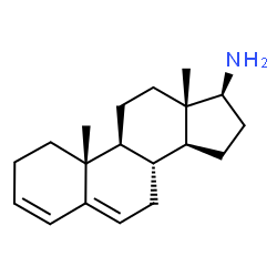 ChemSpider 2D Image | (17beta)-Androsta-3,5-dien-17-amine | C19H29N