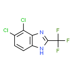 ChemSpider 2D Image | chlorflurazole | C8H3Cl2F3N2