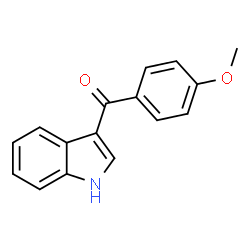 ChemSpider 2D Image | 3-(4-Anisoyl)-indole | C16H13NO2