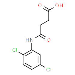 ChemSpider 2D Image | 2',5'-DICHLOROSUCCINANILIC ACID | C10H9Cl2NO3