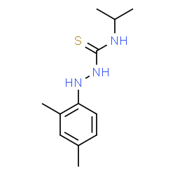 ChemSpider 2D Image | 2-(2,4-Dimethylphenyl)-N-isopropylhydrazinecarbothioamide | C12H19N3S