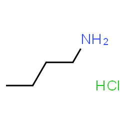 ChemSpider 2D Image | 1-Butanamine hydrochloride (1:1) | C4H12ClN