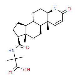 ChemSpider 2D Image | Finasteride Carboxylic Acid | C23H34N2O4