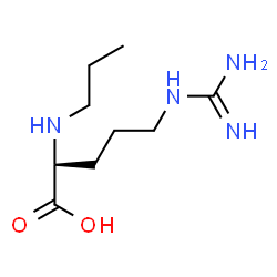 ChemSpider 2D Image | N~2~-Propyl-L-arginine | C9H20N4O2