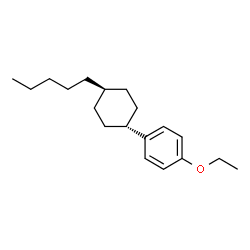 ChemSpider 2D Image | 1-(Trans-4-Pentylcyclohexyl)-4-ethoxybenzene | C19H30O