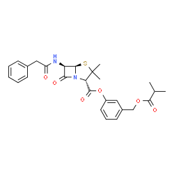 ChemSpider 2D Image | Tobicillin | C27H30N2O6S