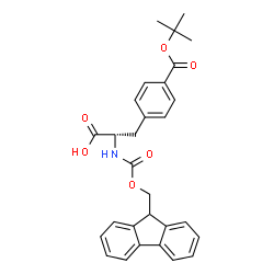 ChemSpider 2D Image | FMOC-P-CARBOXY-PHE(OTBU)-OH | C29H29NO6