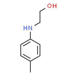 ChemSpider 2D Image | 2-[(4-Methylphenyl)amino]ethanol | C9H13NO