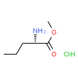 ChemSpider 2D Image | H-Nva-OMe hydrochloride | C6H14ClNO2