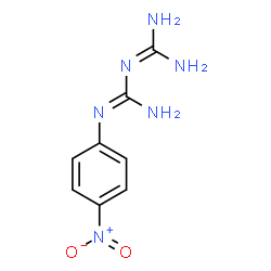 ChemSpider 2D Image | N-(4-Nitrophenyl)imidodicarbonimidic diamide | C8H10N6O2