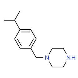 ChemSpider 2D Image | 1-(4-Isopropylbenzyl)piperazine | C14H22N2