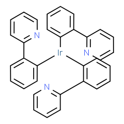 ChemSpider 2D Image | Ir(ppy)3 | C33H24IrN3