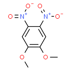 ChemSpider 2D Image | 4,5-dinitro veratrole | C8H8N2O6