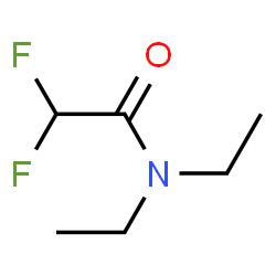ChemSpider 2D Image | N,N-Diethyl-2,2-difluoroacetamide | C6H11F2NO
