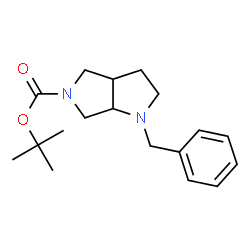 ChemSpider 2D Image | 5-boc-1-benzyl-hexahydropyrrolo[3,4-b]pyrrole | C18H26N2O2