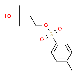 ChemSpider 2D Image | 3-Hydroxy-3-methylbutyl 4-methylbenzenesulfonate | C12H18O4S
