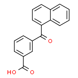ChemSpider 2D Image | 3-(1-Naphthoyl)benzoic acid | C18H12O3