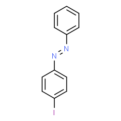 ChemSpider 2D Image | 4-iodoazobenzene | C12H9IN2