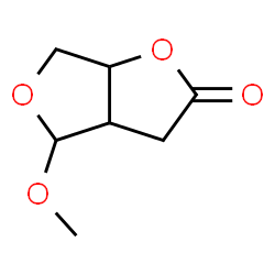 ChemSpider 2D Image | 4-Methoxytetrahydrofuro[3,4-b]furan-2(3H)-one | C7H10O4