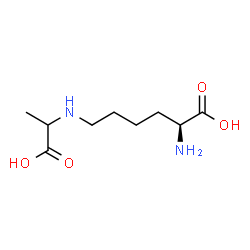 ChemSpider 2D Image | N6-(1-CARBOXYETHYL)-L-LYSINE | C9H18N2O4