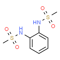 ChemSpider 2D Image | 1,2-bis-(Methanesulfonamido)benzene | C8H12N2O4S2