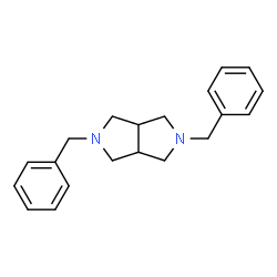ChemSpider 2D Image | 2,5-Dibenzyloctahydropyrrolo[3,4-c]pyrrole | C20H24N2