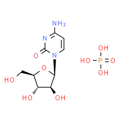 ChemSpider 2D Image | Cytosine arabinoside monophosphate | C9H16N3O9P