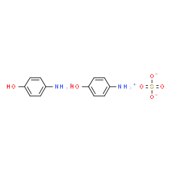 ChemSpider 2D Image | p-Aminophenol sulfate | C12H16N2O6S