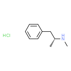 ChemSpider 2D Image | (2R)-N-Methyl-1-phenyl-2-propanamine hydrochloride (1:1) | C10H16ClN