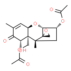 ChemSpider 2D Image | 3,15-Diacetyldeoxynivalenol | C19H24O8