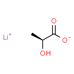 ChemSpider 2D Image | Lithium L-Lactate | C3H5LiO3